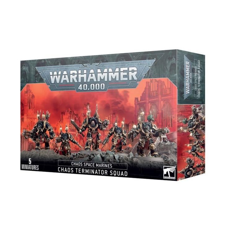 WH 40K Chaos Space Marines: Terminator Squad 43-19