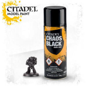 Citadel Chaos Black Spray Paint 400ml