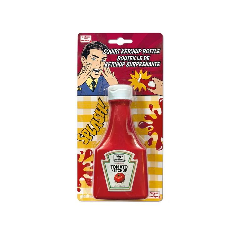 Surprising ketchup bottle
