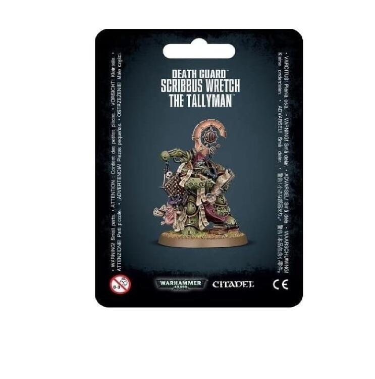 WH 40K Death Guard Scribbus Wretch The Tallyman