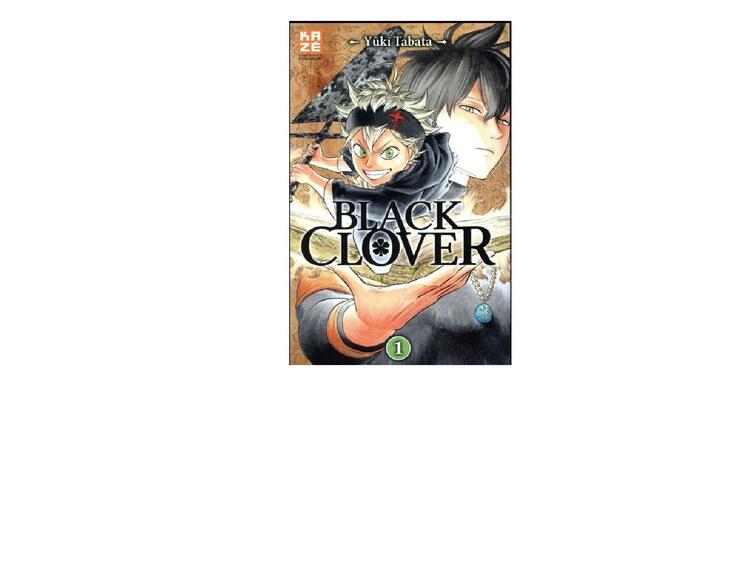 Black Clover Vol. 1 and 2