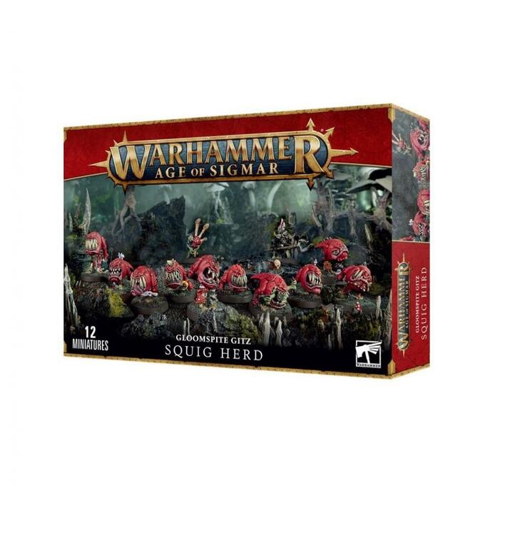WH Age Of Sigmar Gloomspite Gitz Squig Herd