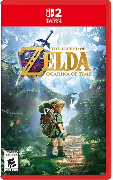 Boîte de The Legend of Zelda: Ocarina of Time pour Nintendo Switch 2