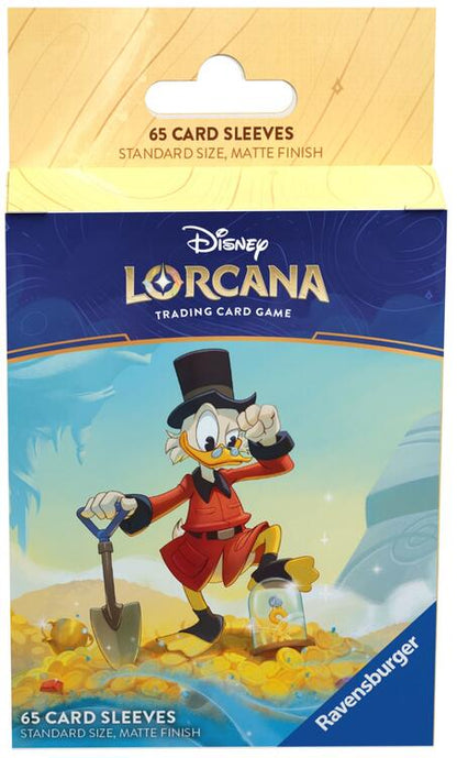 Disney lorcana sleeves scrooge mcduck