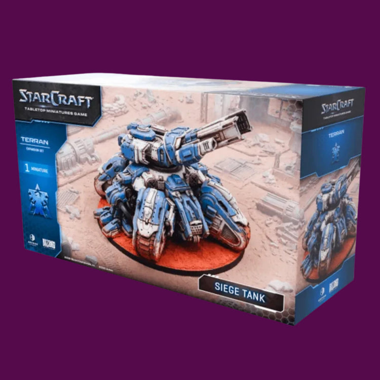 Starcraft Tabletop Miniatures Game Terran Siege Tank