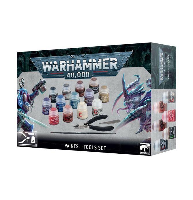 Warhammer 40K paint+tool kit