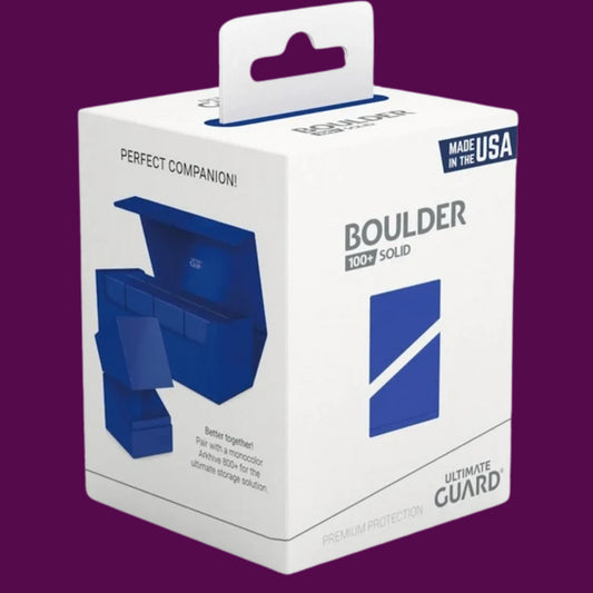 Ultimate Guard Boulder Solid Bleu