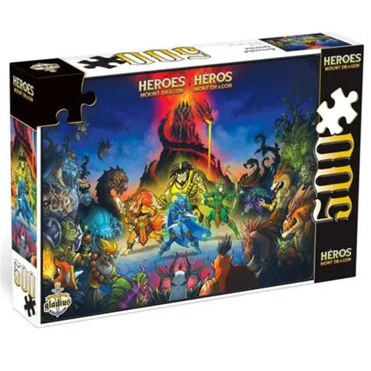 Casse-tête Héros du Mont Dragon 500 Encerclés!