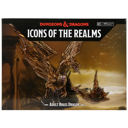 D&D Icons of the Realms - Adult Brass Dragon